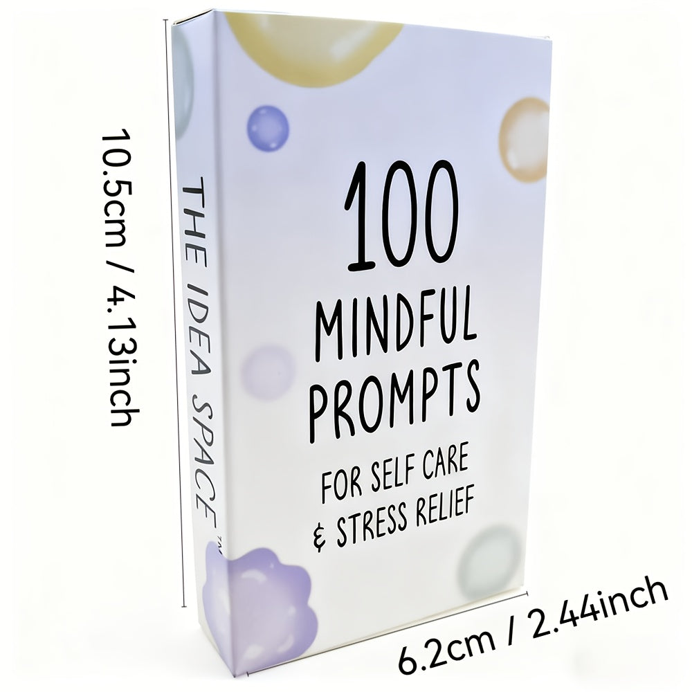 CALMPOINT – 100 Mindful Prompt Cards for Self-Care & Stress Relief