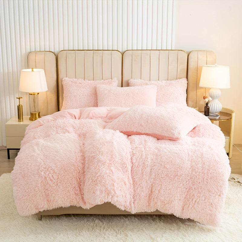 HUECOMFY – Multicolor Polyester Duvet Cover Set