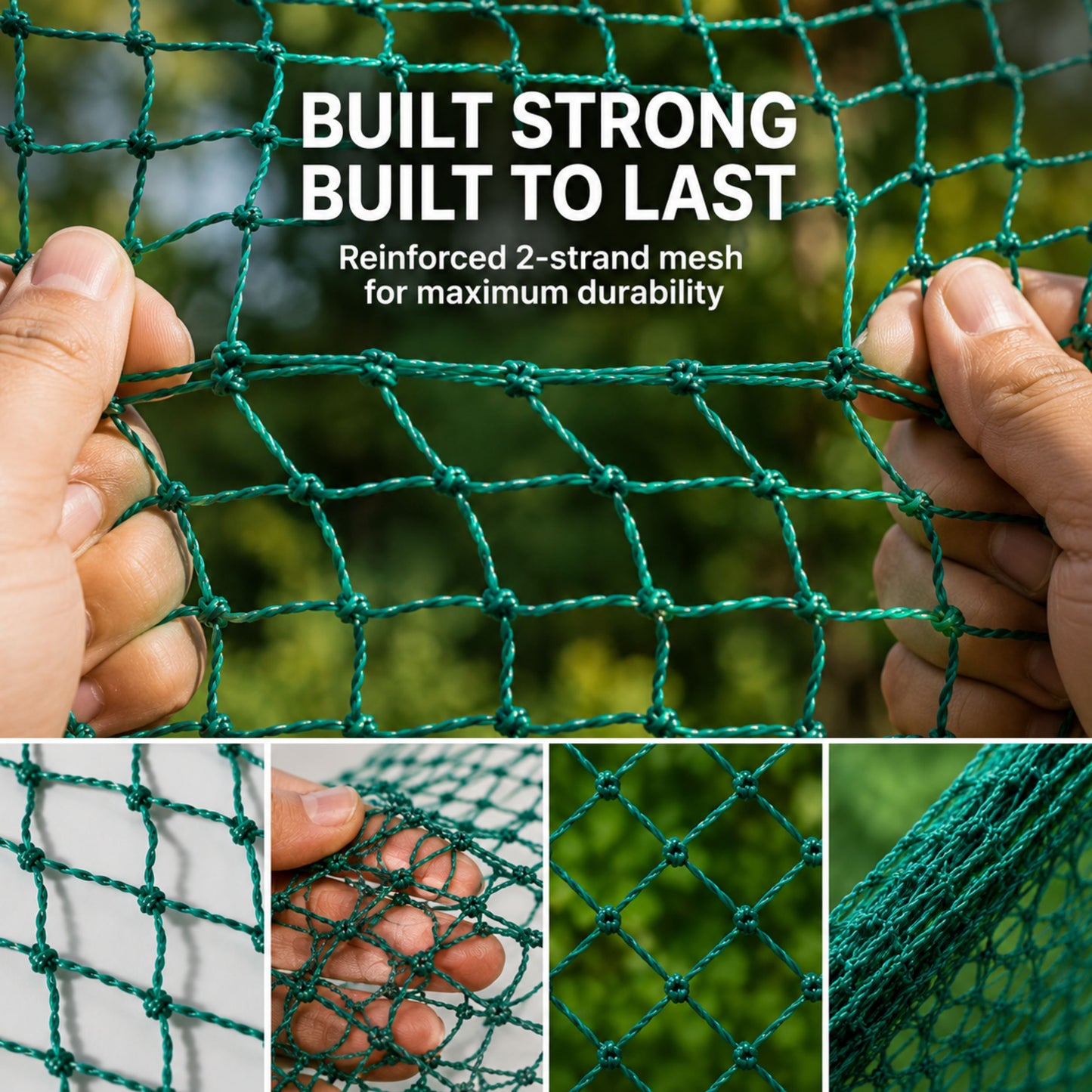 FARMGUARD - UV-Resistant Netting for Orchards, Birds & Deer