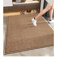 LUMEDWELL - Decorative Pineapple Entry Rug with Textured Surface and Anti-Slip Design