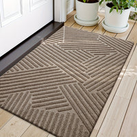 ENTRYSTYLE - Solid Color Durable Non-Slip Door Mat