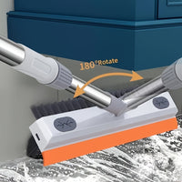 HYDROBRUSH - Manual Cleaning Brush with Integrated Soap Reservoir for Bathrooms and Kitchens