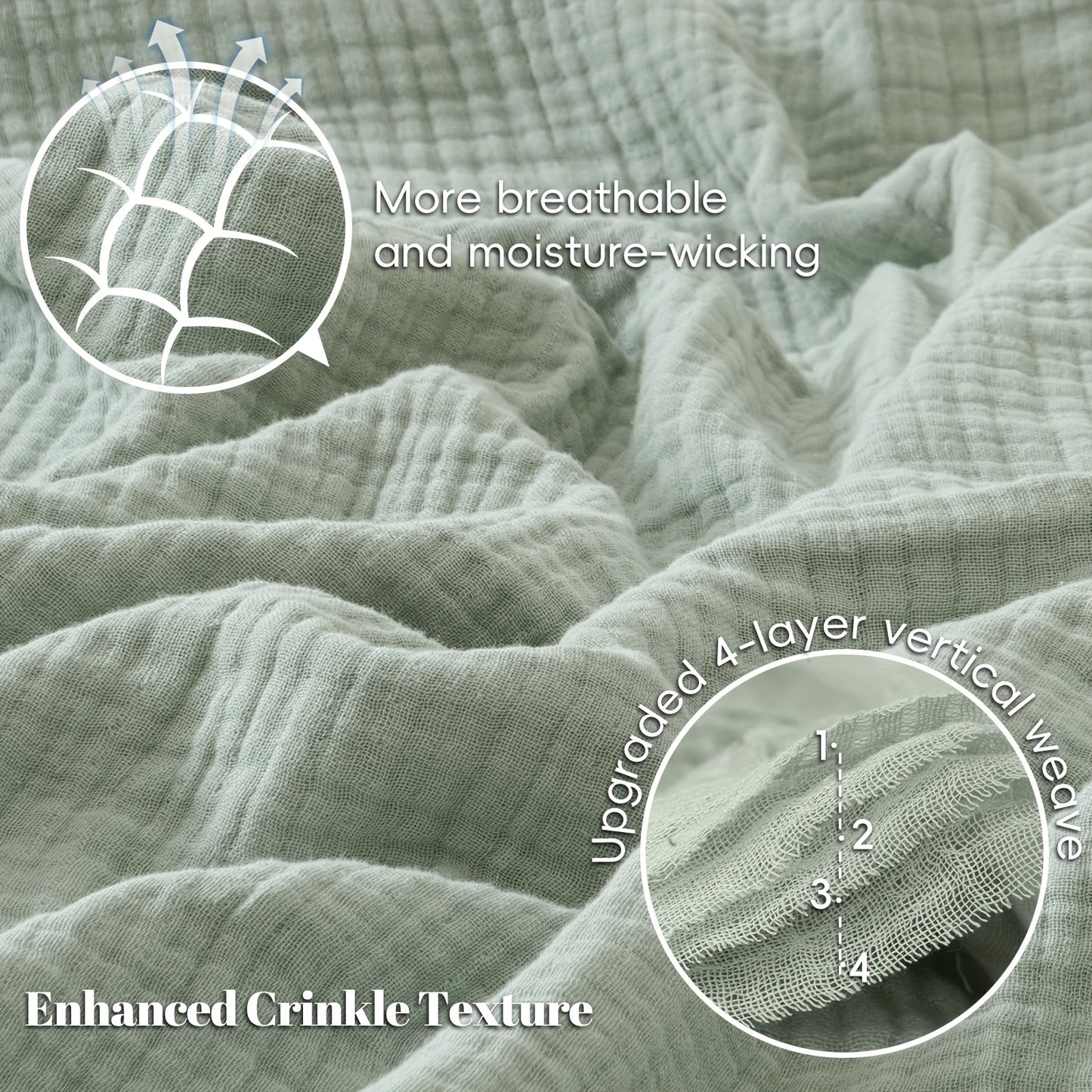 CLOUDSOFT - Ultra-Soft Cotton Blanket for Breathable Everyday Comfort