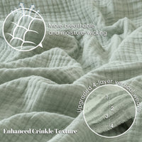 CLOUDSOFT - Ultra-Soft Cotton Blanket for Breathable Everyday Comfort