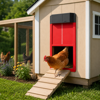 COOPSAFE – Automatic Chicken Coop Door with Light Sensor and Weather Protection