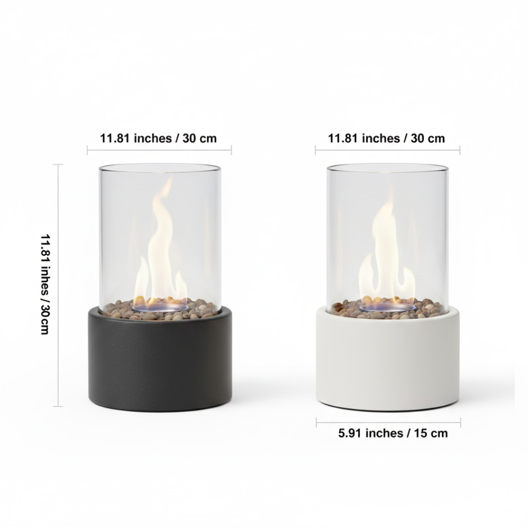 BLAZENOVA – Decorative Bioethanol Fireplace for Modern Home Styling