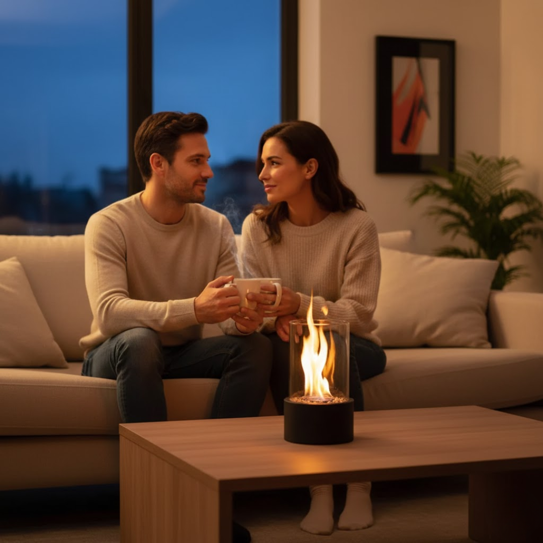 BLAZENOVA – Decorative Bioethanol Fireplace for Modern Home Styling