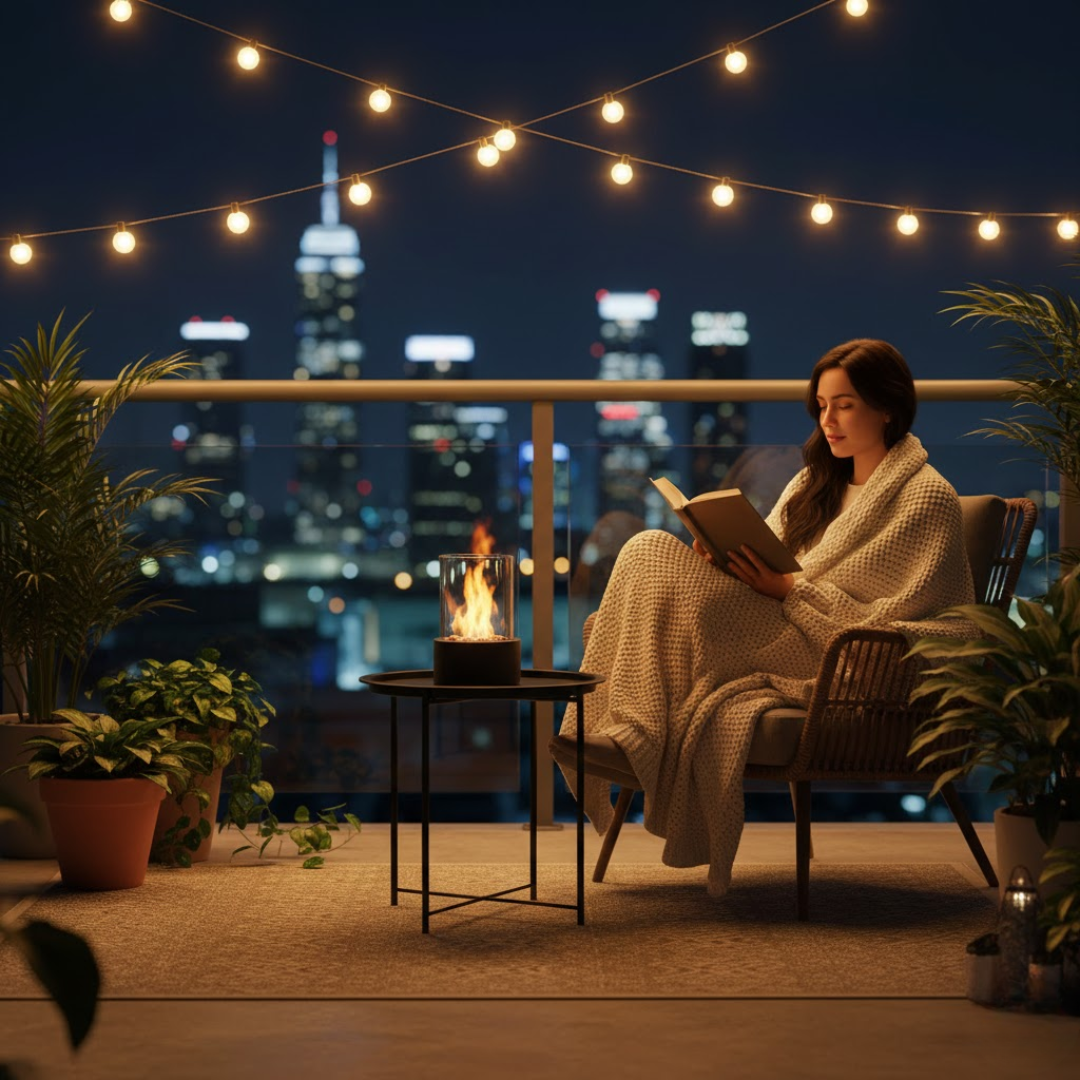 BLAZENOVA – Decorative Bioethanol Fireplace for Modern Home Styling