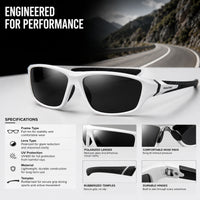 GLAREBLOCK – Polaryzacyjne okulary sportowe z ochroną UV400