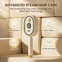 VIBRANOVA – Electric Massage Hair Comb for Gentle Scalp Relaxation