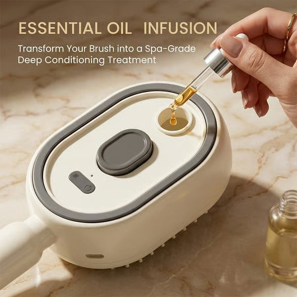 VIBRANOVA – Electric Massage Hair Comb for Gentle Scalp Relaxation
