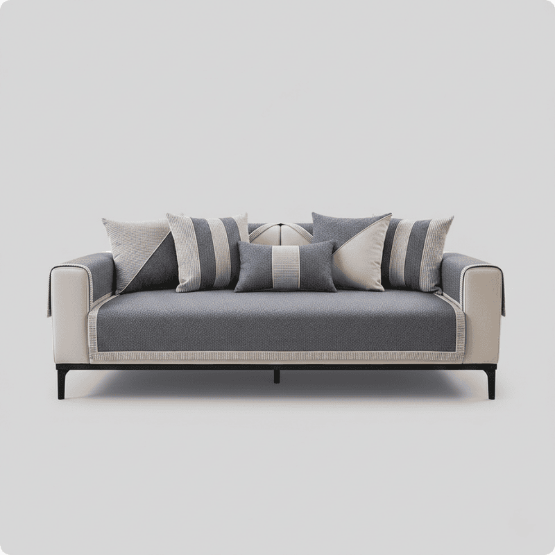 SOFALUX – Non-Skid Cotton-Linen Slipcover for Comfort in Every Season
