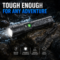 LUMINA TORCH – Taktische Taschenlampe mit extremer Helligkeit