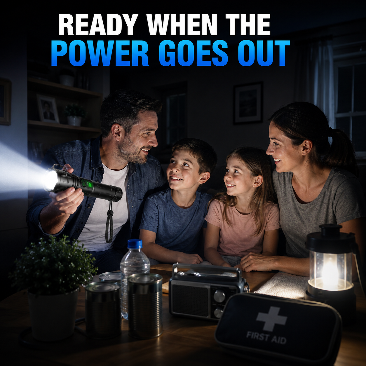 LUMINA TORCH – Taktische Taschenlampe mit extremer Helligkeit