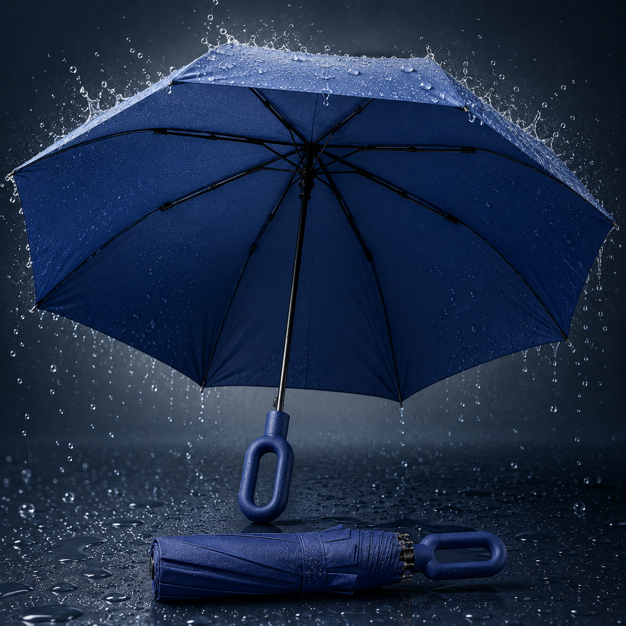 STORMLOCK – Automatischer winddichter Regenschirm mit 8-Speichen-Konstruktion und UV-Schutz, entwickelt für hohe Wetterbeständigkeit und Alltagstauglichkeit auf Reisen