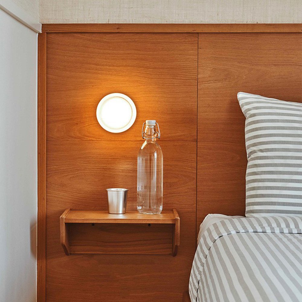 ILLUMINEX - Designer Dimple Glass LED Wall Sconce for Modern Interiors
