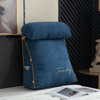 COMFYLUX – Elegant Backrest Pillow for Bedtime Reading Comfort