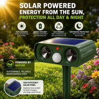 PESTWARD – Solar-Bewegungs-Tiervertreiber für humane Gartenschutz