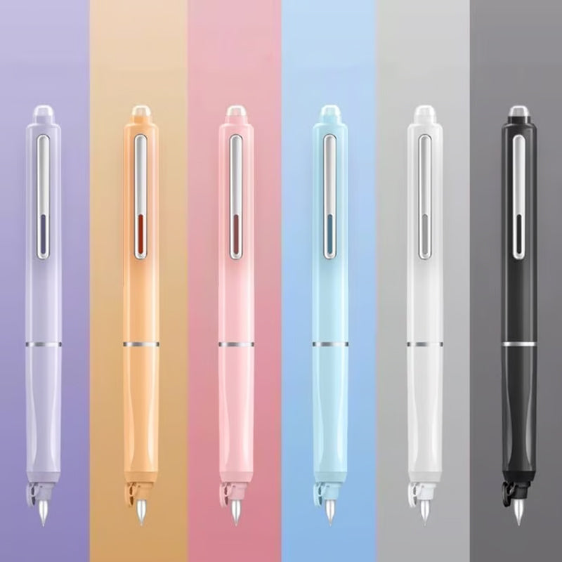 PENNORA – Retractable Fountain Pen for Smooth and Precise Writing