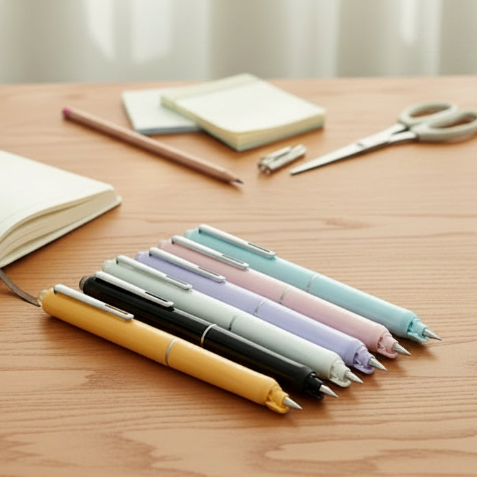 PENNORA – Retractable Fountain Pen for Smooth and Precise Writing