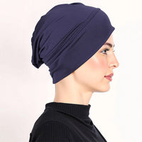 TURBANLUXE – Soft Stretch Turban Cap for Everyday Elegance