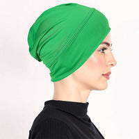 TURBANLUXE – Soft Stretch Turban Cap for Everyday Elegance
