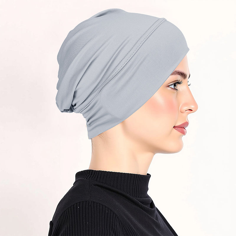 TURBANLUXE – Soft Stretch Turban Cap for Everyday Elegance