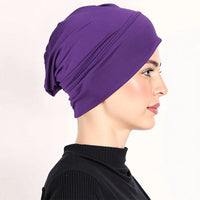 TURBANLUXE – Soft Stretch Turban Cap for Everyday Elegance