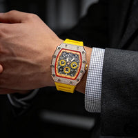 CRYSTALFORGE – Luxury Timepiece with Elegant Rhinestone Detailing