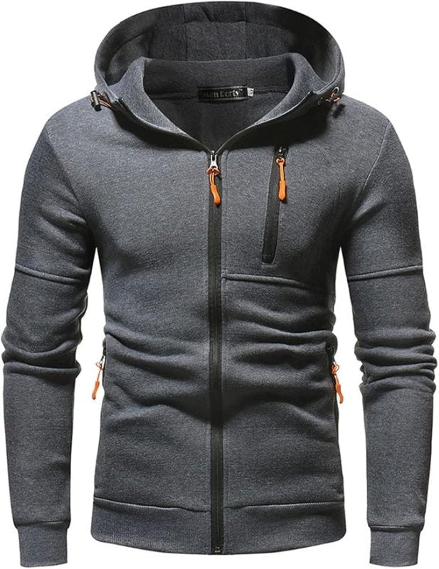 FLEXHOOD – Full Zip Hoodie for Workouts and Everyday Comfort