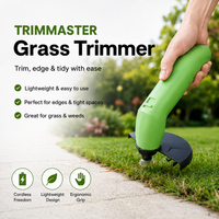 TRIMMASTER - Bezprzewodowa mini podkaszarka do trawy Lekka, regulowana tnąca