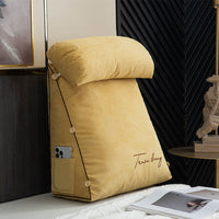 COMFYLUX – Elegant Backrest Pillow for Bedtime Reading Comfort